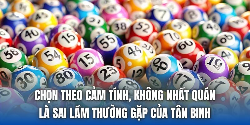 Chọn theo cảm tính, không nhất quán là sai lầm thường gặp của tân binh