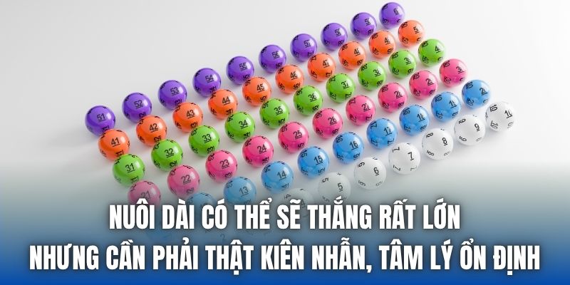 Nuôi dài có thể sẽ thắng rất lớn nhưng cần phải thật kiên nhẫn, tâm lý ổn định