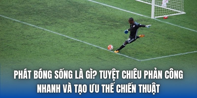 Phát bóng sống là gì? Tuyệt chiêu phản công nhanh và tạo ưu thế chiến thuật